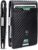 TRAVANDO Mens Slim Wallet with Money Clip AUSTIN RFID Blocking Bifold Credit Card Holder for Men with Gift Box (Carbon)