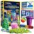 NATIONAL GEOGRAPHIC Amazing Chemistry Set – Chemistry Kit with 100+ Science Experiments Including Crystal Growing and Reactions, Science Kit for Kids, STEM Gift for Boys and Girls (Amazon Exclusive)